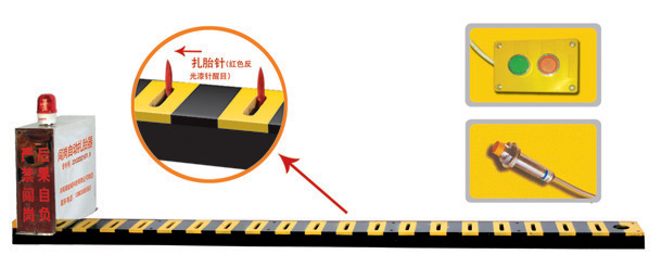 宿松县V3嵌入式闯岗自动扎胎器/阻车器